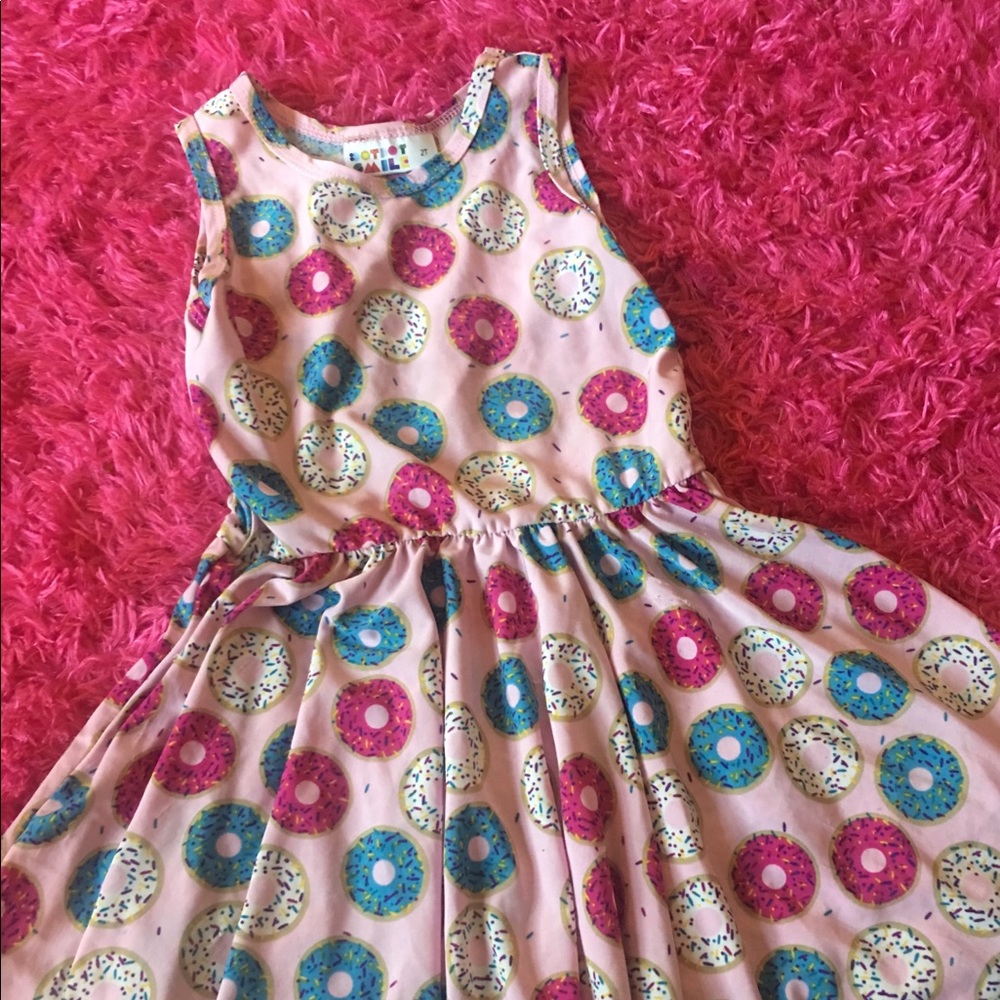 Dot Dot Smile Donut Dress 2T